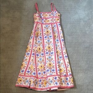 Hill House Resort Pink Orange Margot dress